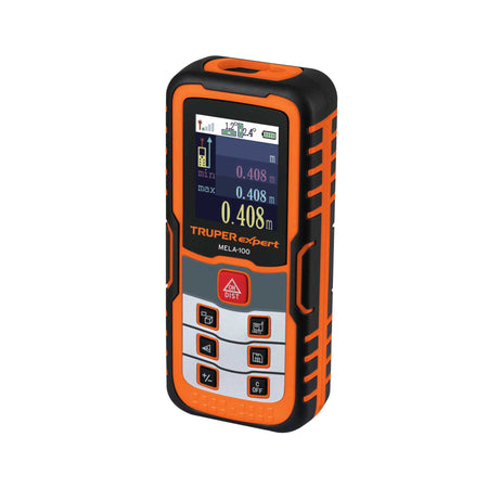 Medidor laser de distancia de 0.05 m a 100 m Truper