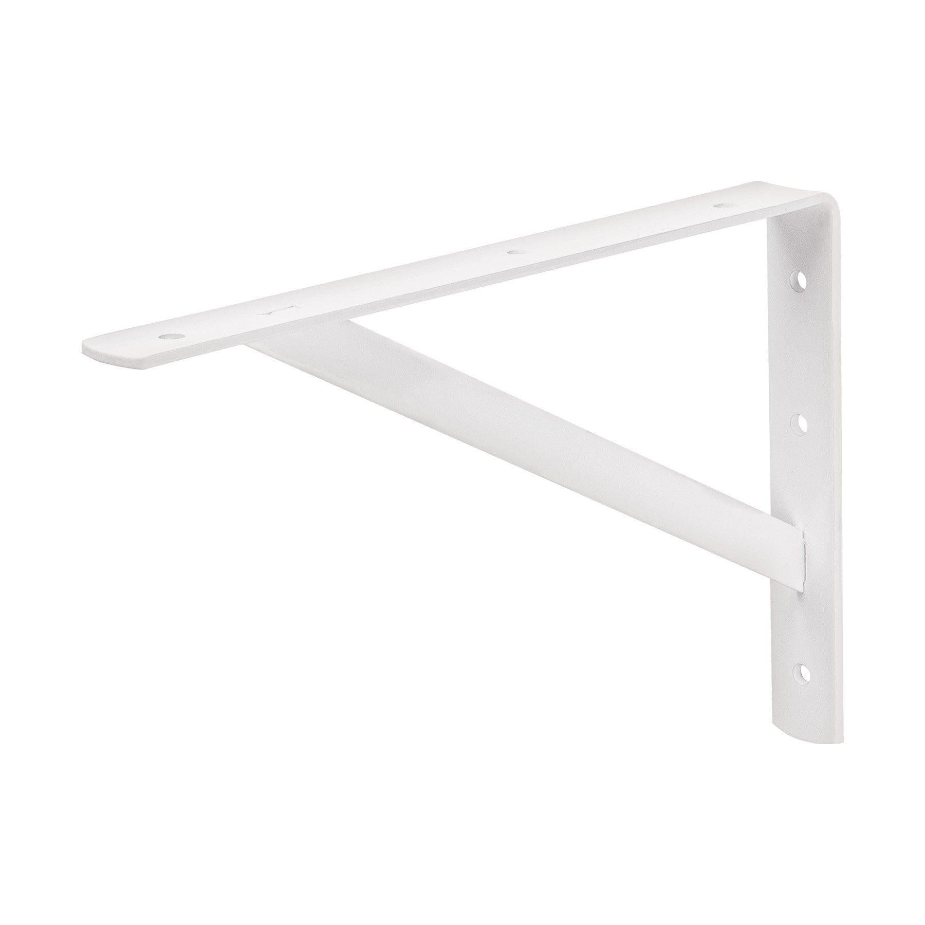 Ménsula de acero reforzada blanca 8 x 12', FIERO 8 x 12', blanca