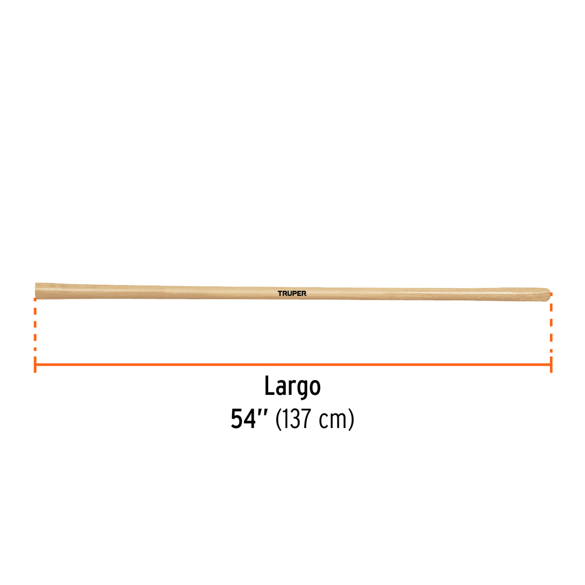 Azadón Córdoba No. 2 de 2.2 lb, sin mango, TRUPER