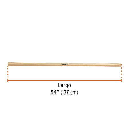 Azadón Córdoba No. 2 de 2.2 lb, sin mango, TRUPER