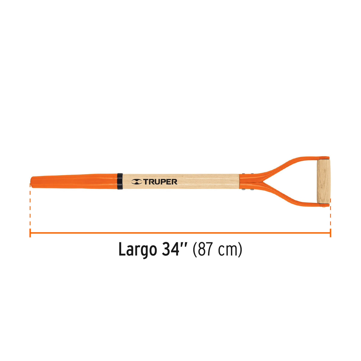 Mango repuesto para bieldo Jardinero 'Y' Classic, Truper