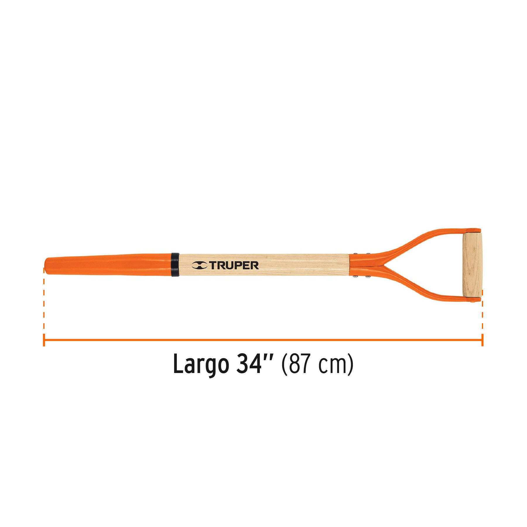 Mango repuesto para bieldo Jardinero 'Y' Classic, Truper