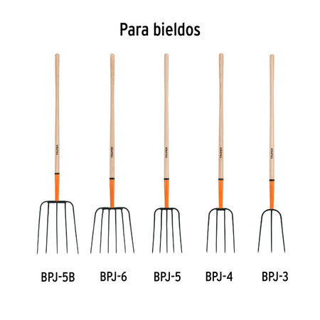 Mango de repuesto para bieldo de paja, 48', Truper