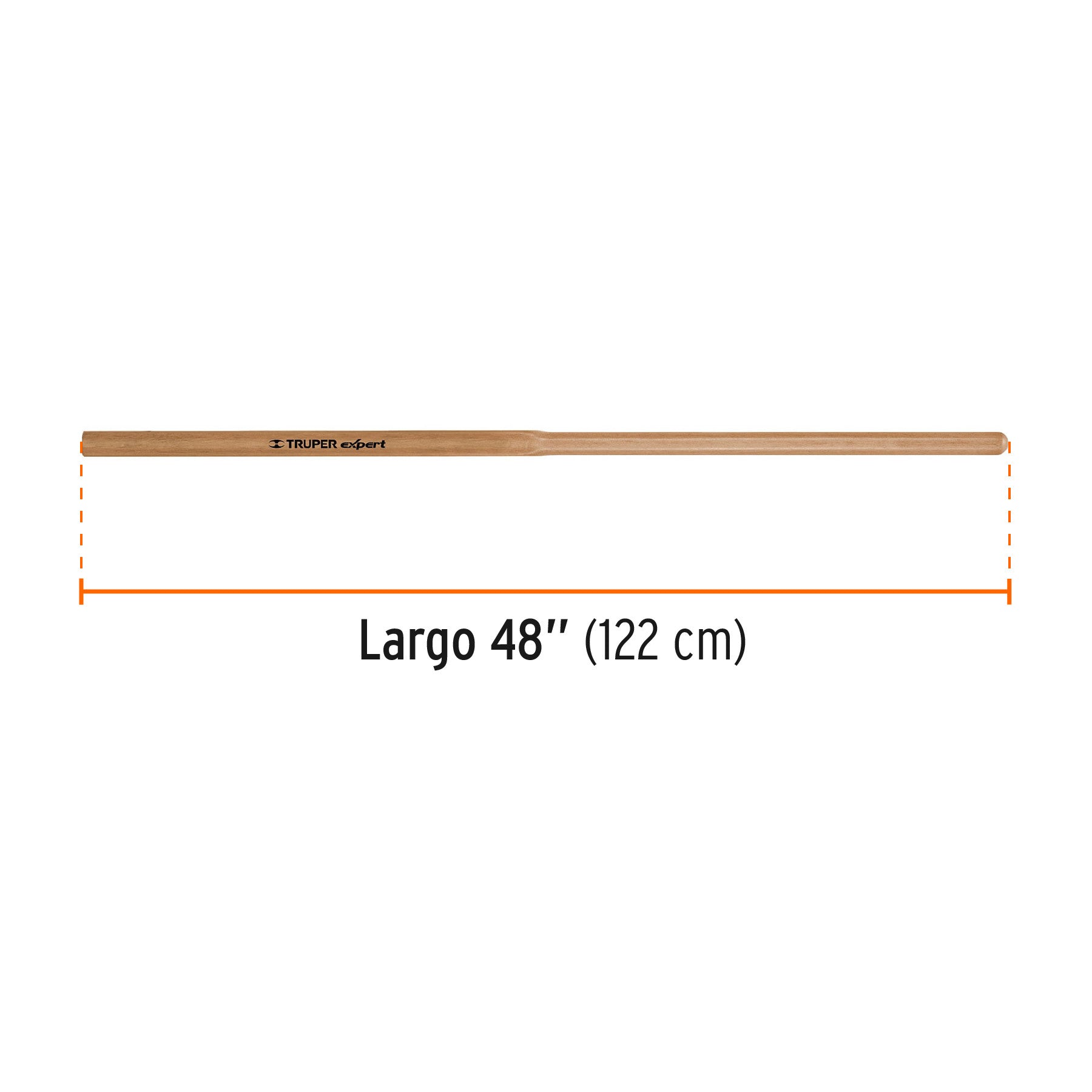 Mango de madera, repuesto para CA-38, 48', TRUPER 38, 48'