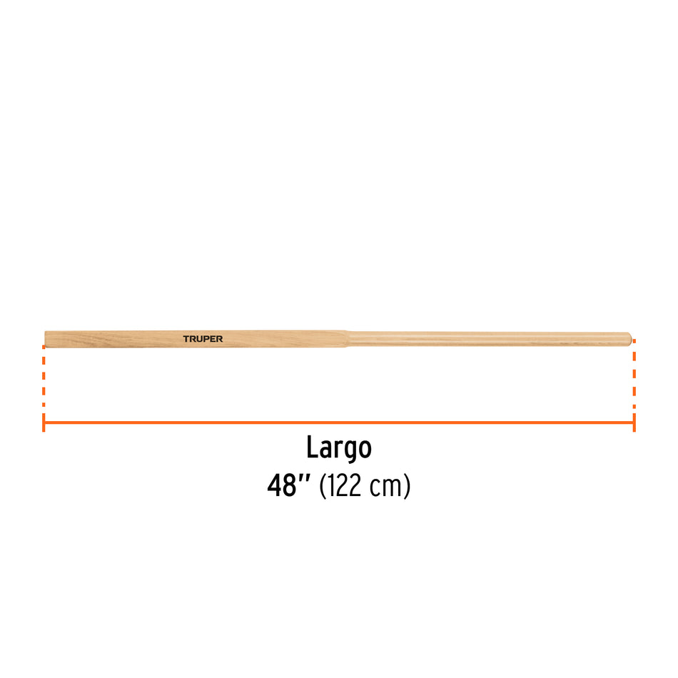 Mango de madera, repuesto para CA-34/36/38, 48', TRUPER