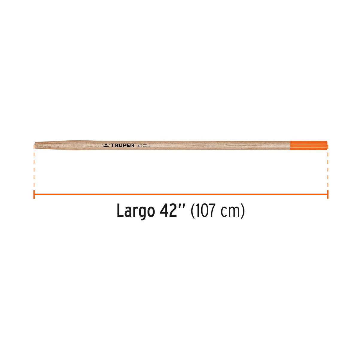 Mango de repuesto 42' para coa agavera, Truper 42'