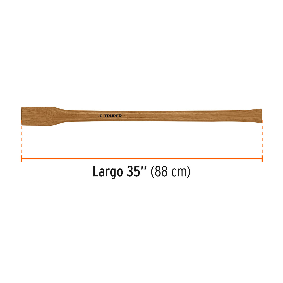 Mango hickory 35' para hacha doble y Pulaski 3-1/2lb, TRUPER