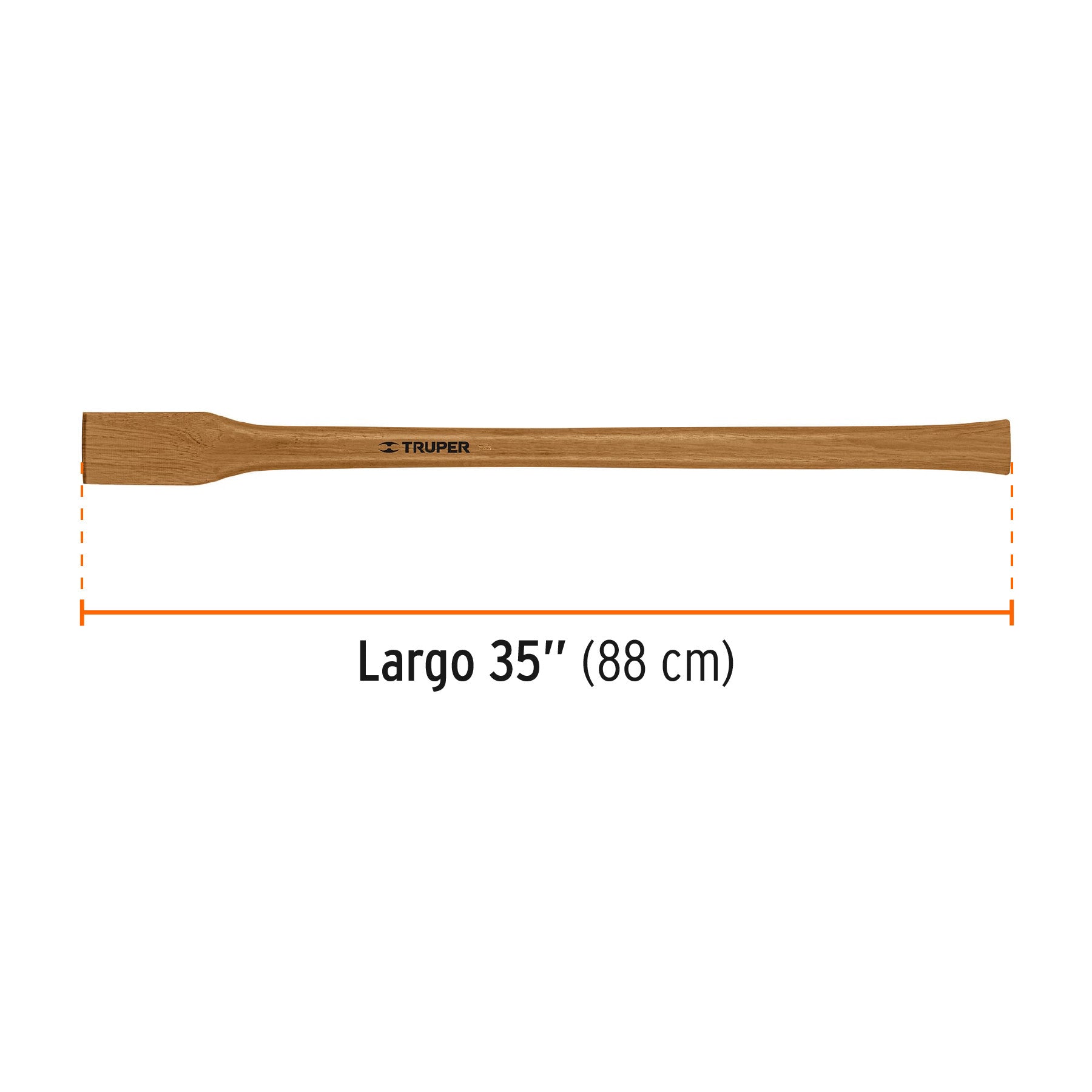 Mango hickory 35' para hacha doble y Pulaski 3-1/2lb, TRUPER