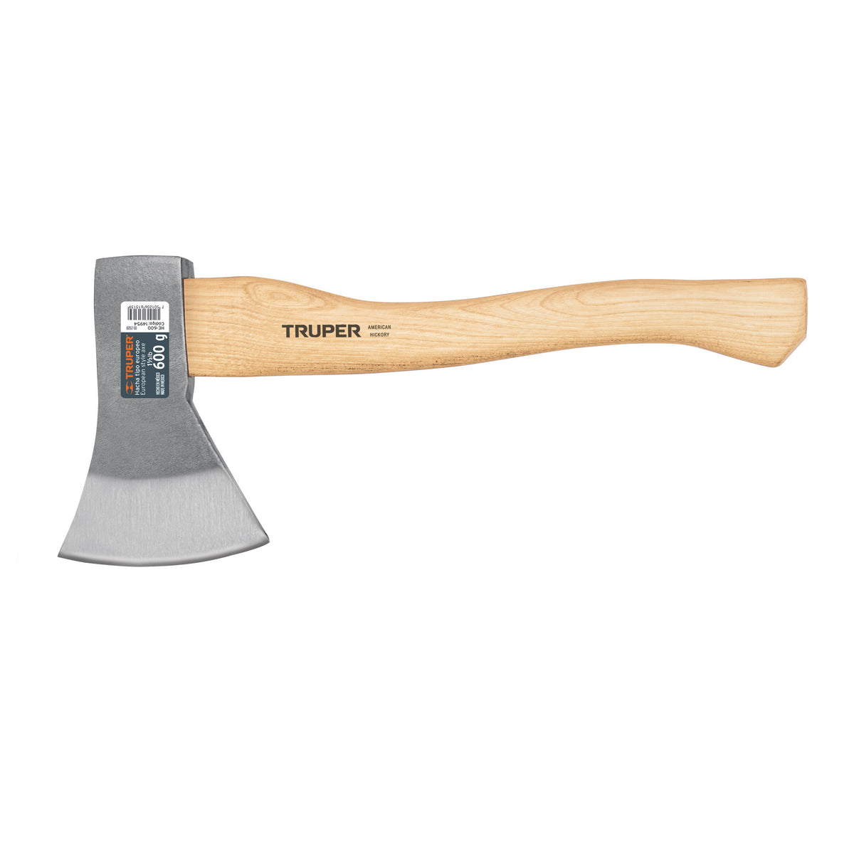Mango hickory 14' para hacha Europea 600 g, Truper