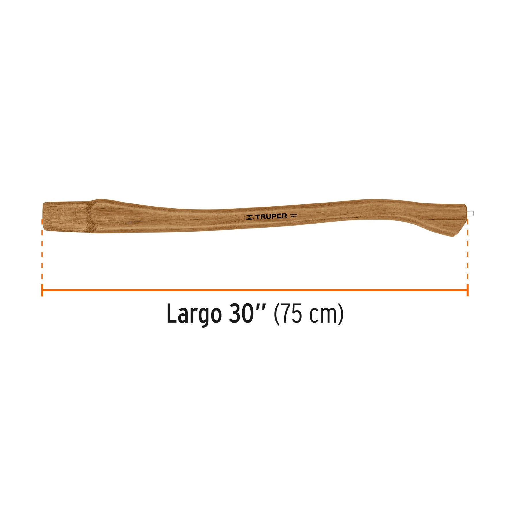 Mango hickory 30' para hacha Michigan 3-1/2 lb, TRUPER 30', 1/2 lb