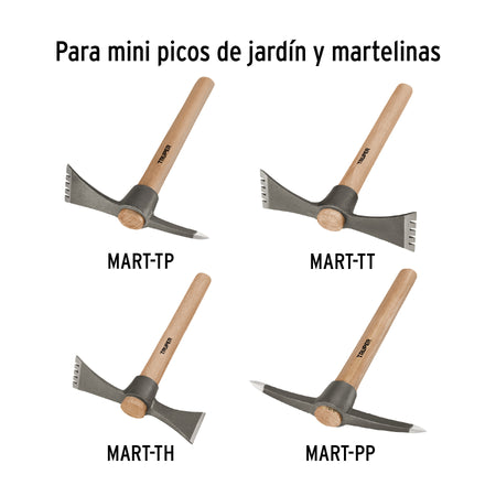 Mango de repuesto p/rastrillo-pico,talacho-pico y martelinas