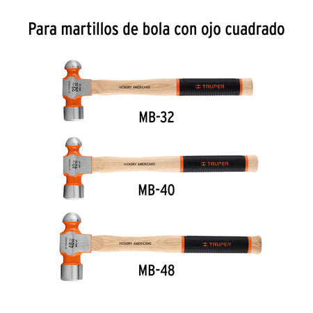 Mango para martillos de bola MB-32, MB-40 y MB-48, 17'