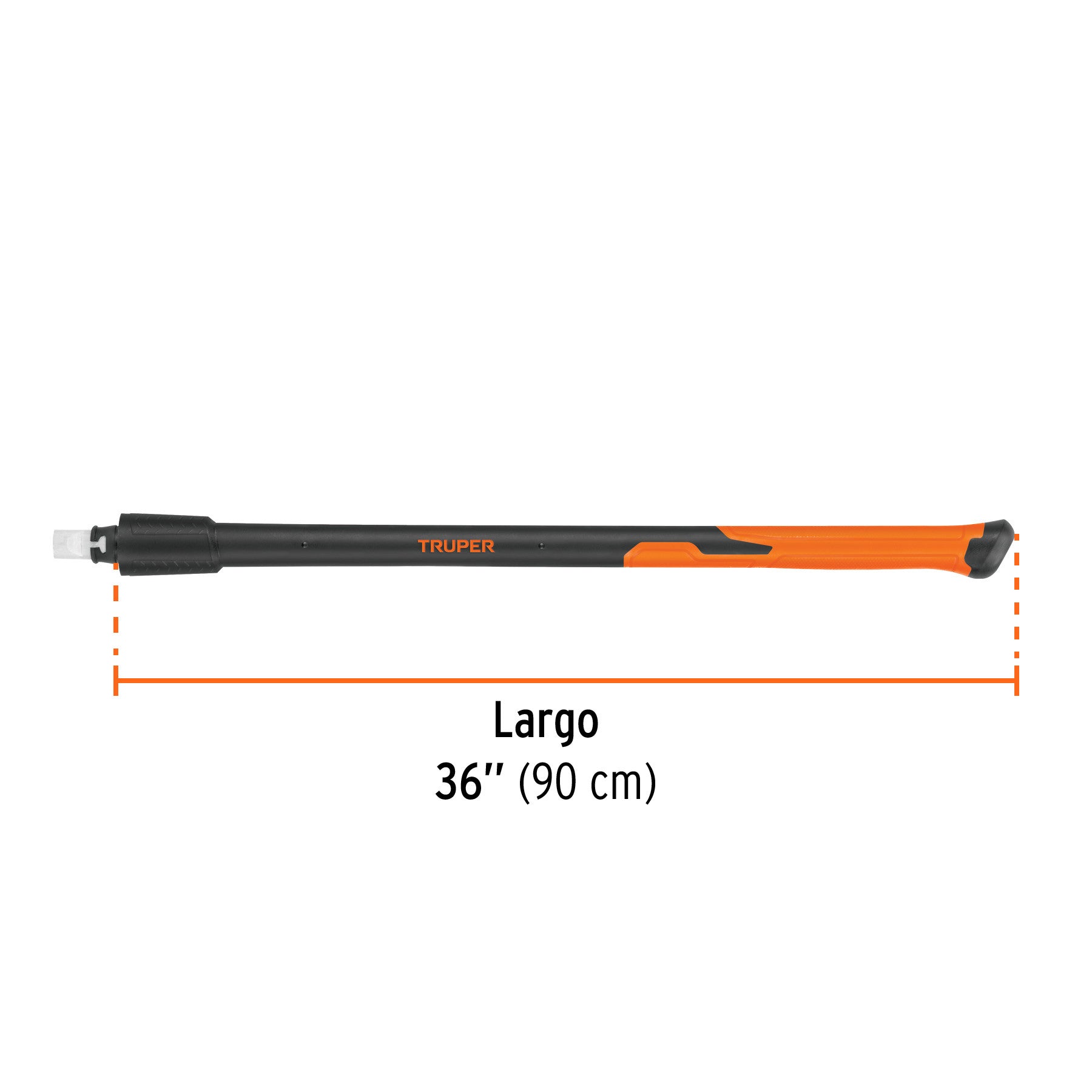 Mango de fibra d/vidrio para marros de 6 a 16 lb, 36',Truper