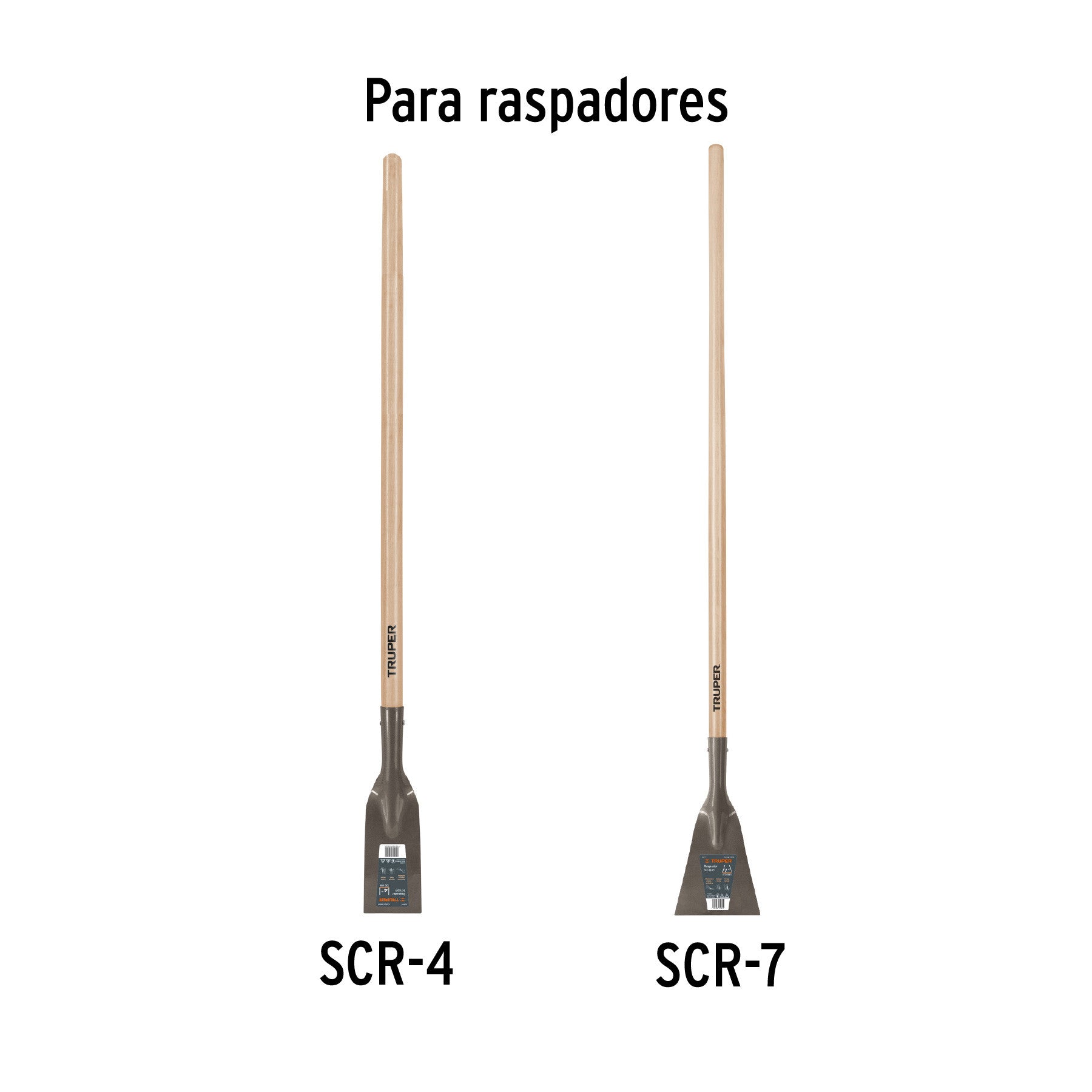 Mango para raspadores SCR-4 y SCR-7, largo de 54', Truper