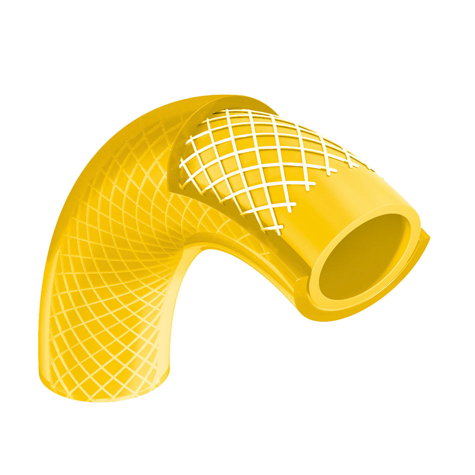 Manguera para gas, PVC amarilla, 3/8' flare, 2 m, FOSET 3/8', 2 m