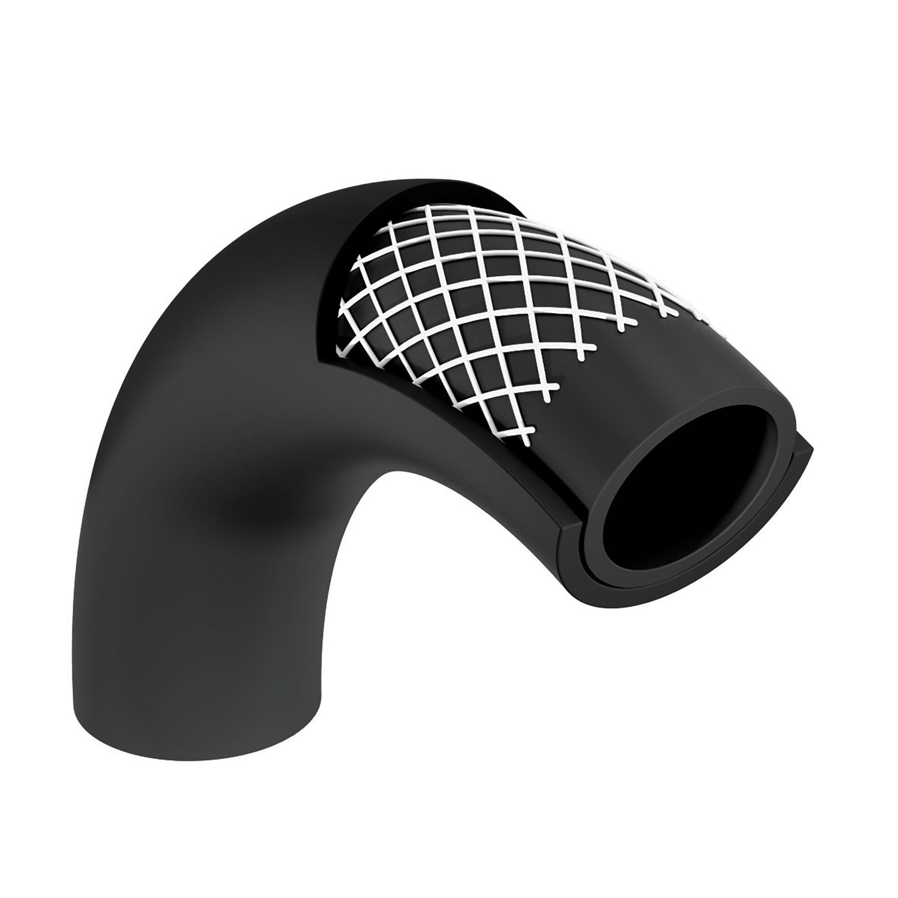 Manguera para gas, PVC negra, 3/8' flare, 1.5 m, FOSET 3/8', 1.5 m, negra