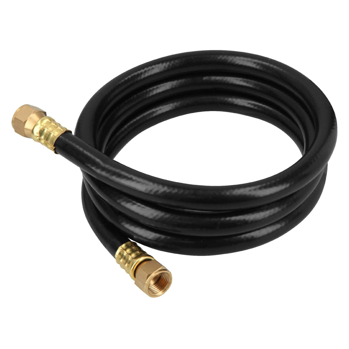 Manguera para gas, PVC negra, 3/8' flare, 1.5 m, FOSET 3/8', 1.5 m, negra