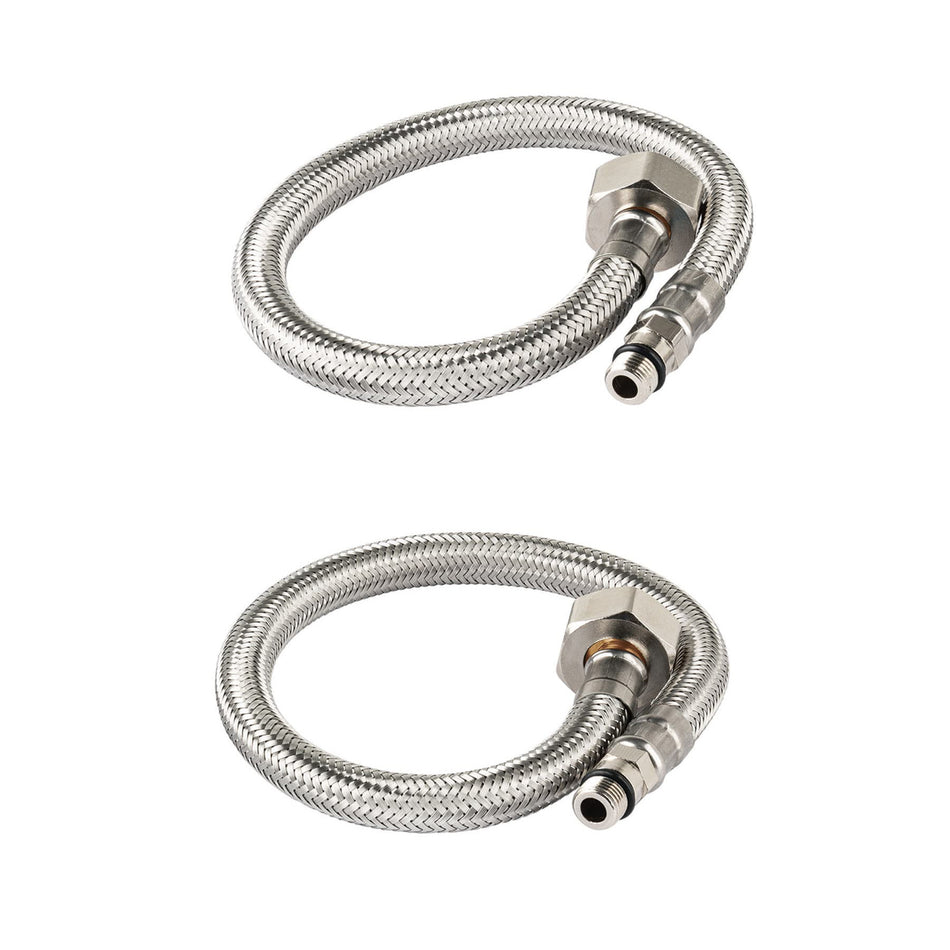 Juego de 2 mangueras para mezcladoras tipo monomando BASIC