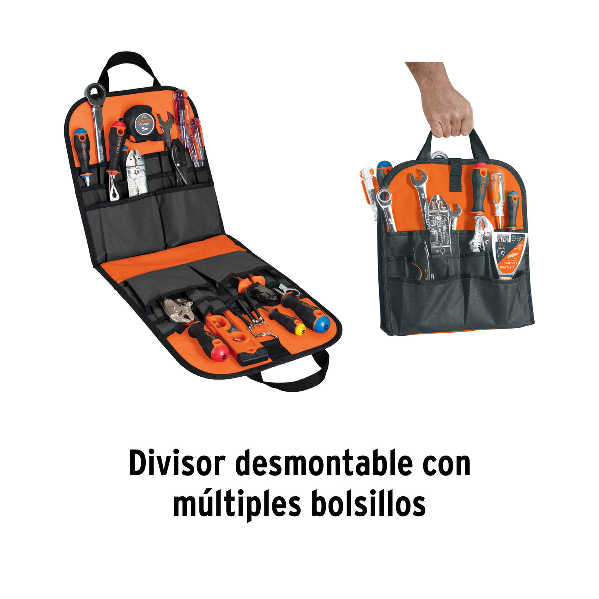 Mochila portaherramientas de 13" Truper