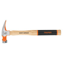 Martillo pulido 20 oz una recta mango hickory Truper Grip