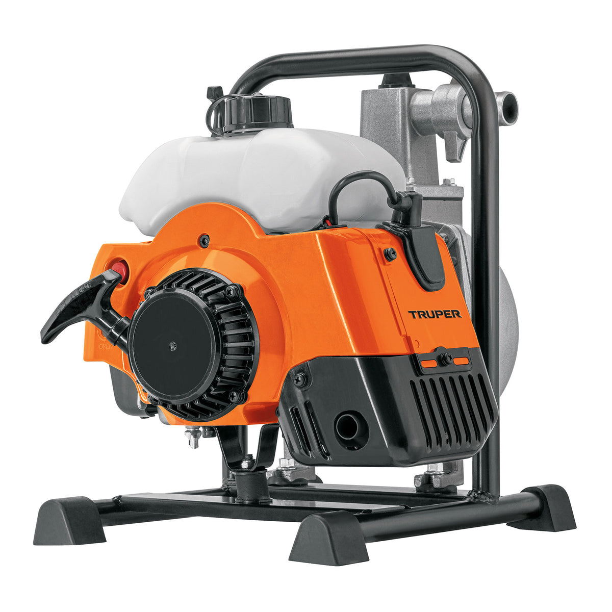 Motobomba autocebante 1"x1" gasolina 2HP agricola TRUPER