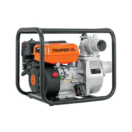 Motobomba autocebante 3"x3" gasolina 7HP agricola TRUPER