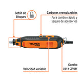 Herramienta rotativa 150W con 97 accesorios, TRUPER PRO