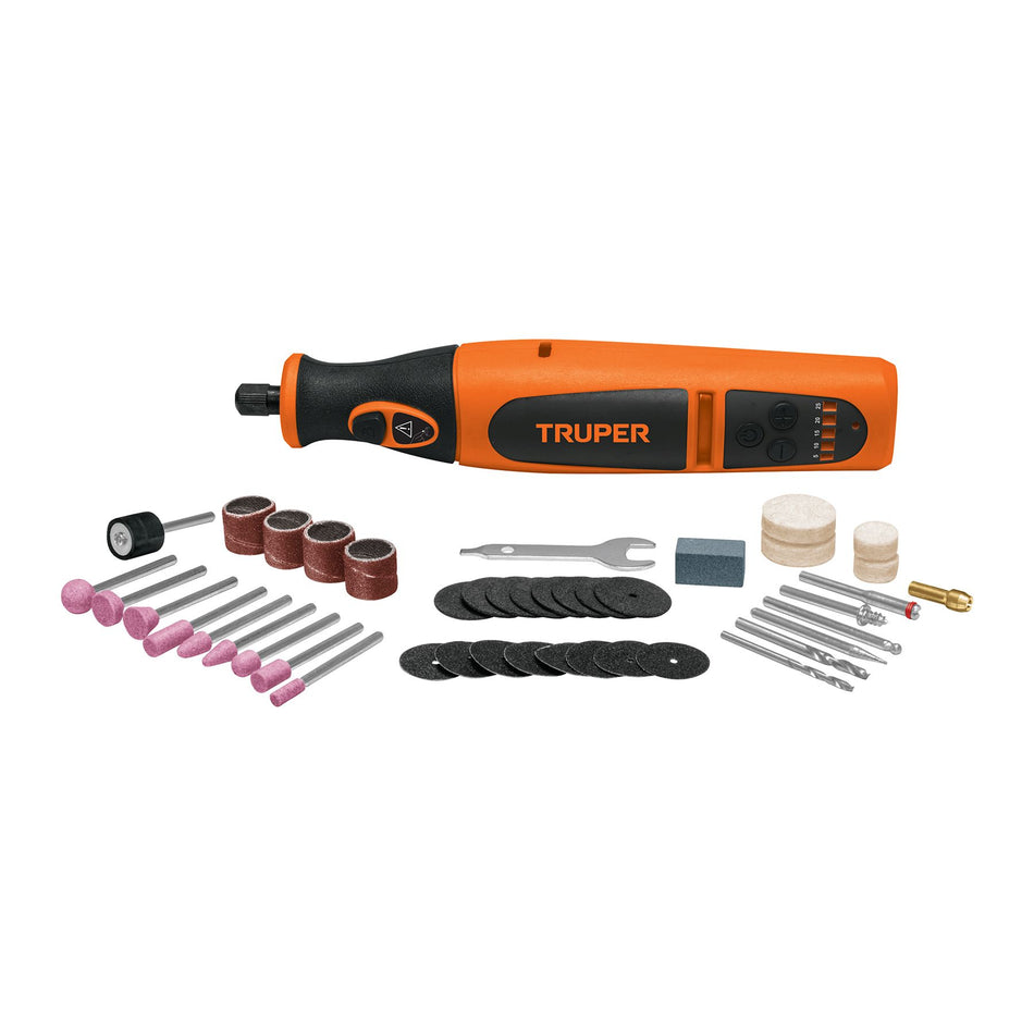 Herramienta rotativa inalambrica 7.2V TRUPER PRO