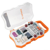 Kit de accesorios p/herramienta rotativa 121 pzs TRUPER
