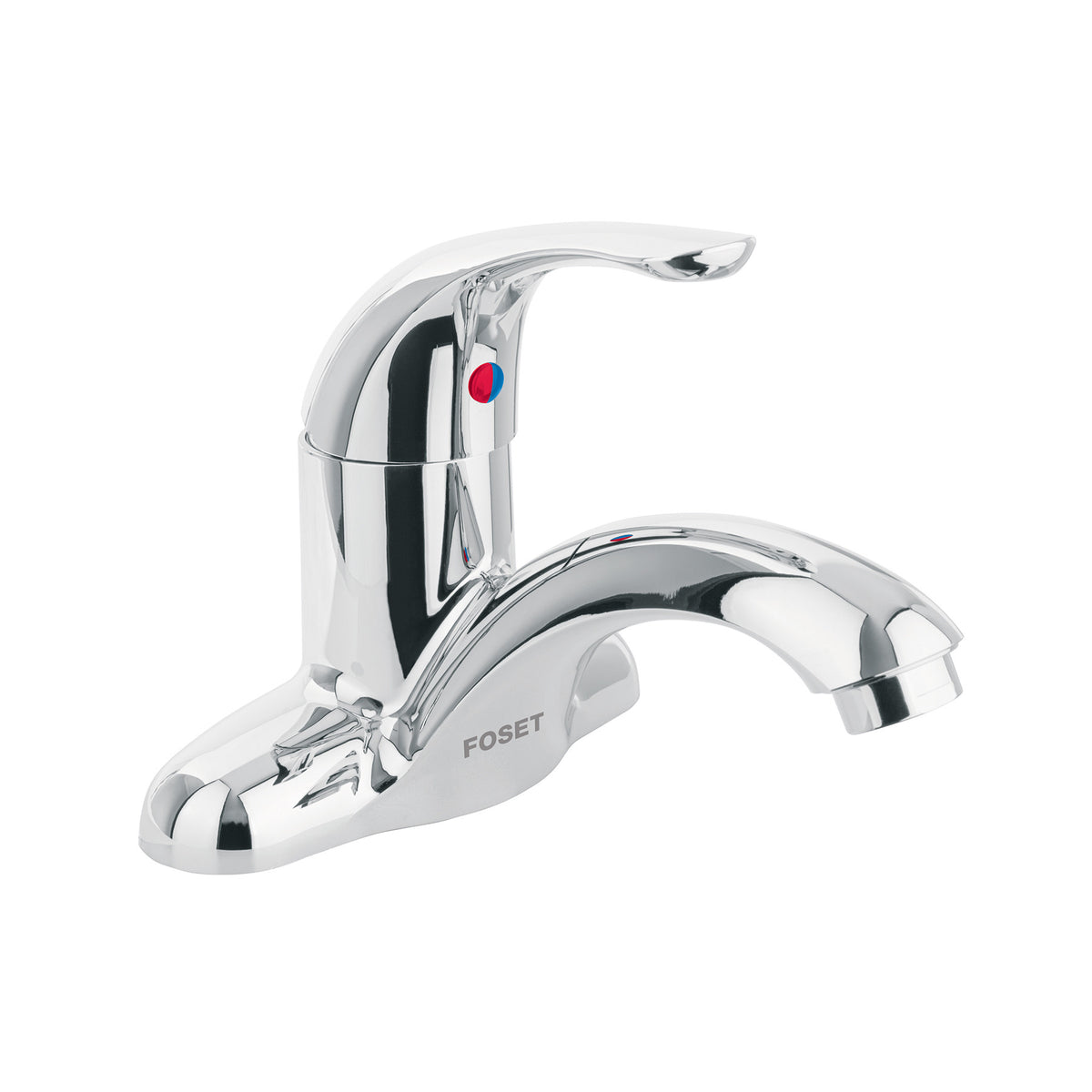 Monomando lavabo ABS nariz curva BASIC