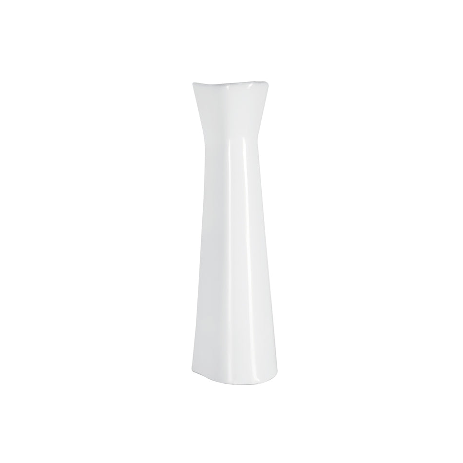 Pedestal de porcelana para lavabo, blanco, FOSET