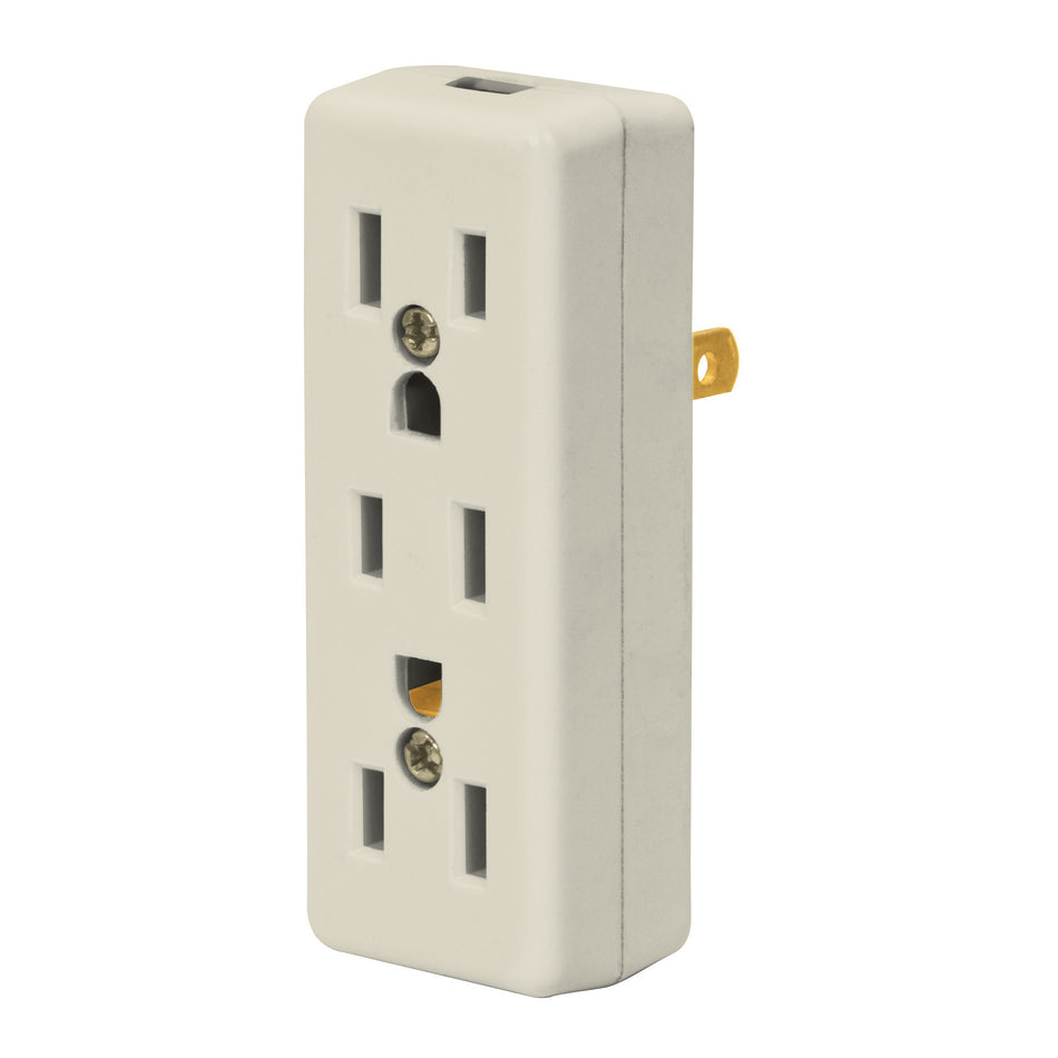 Multicontacto triple 2 polos + tierra Volteck