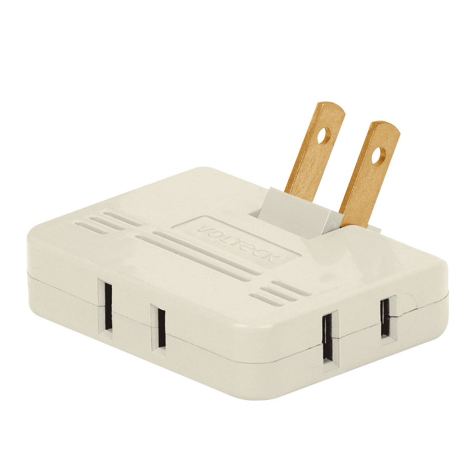 Multicontacto tripletipo bisagraentradas lateralesVolteck