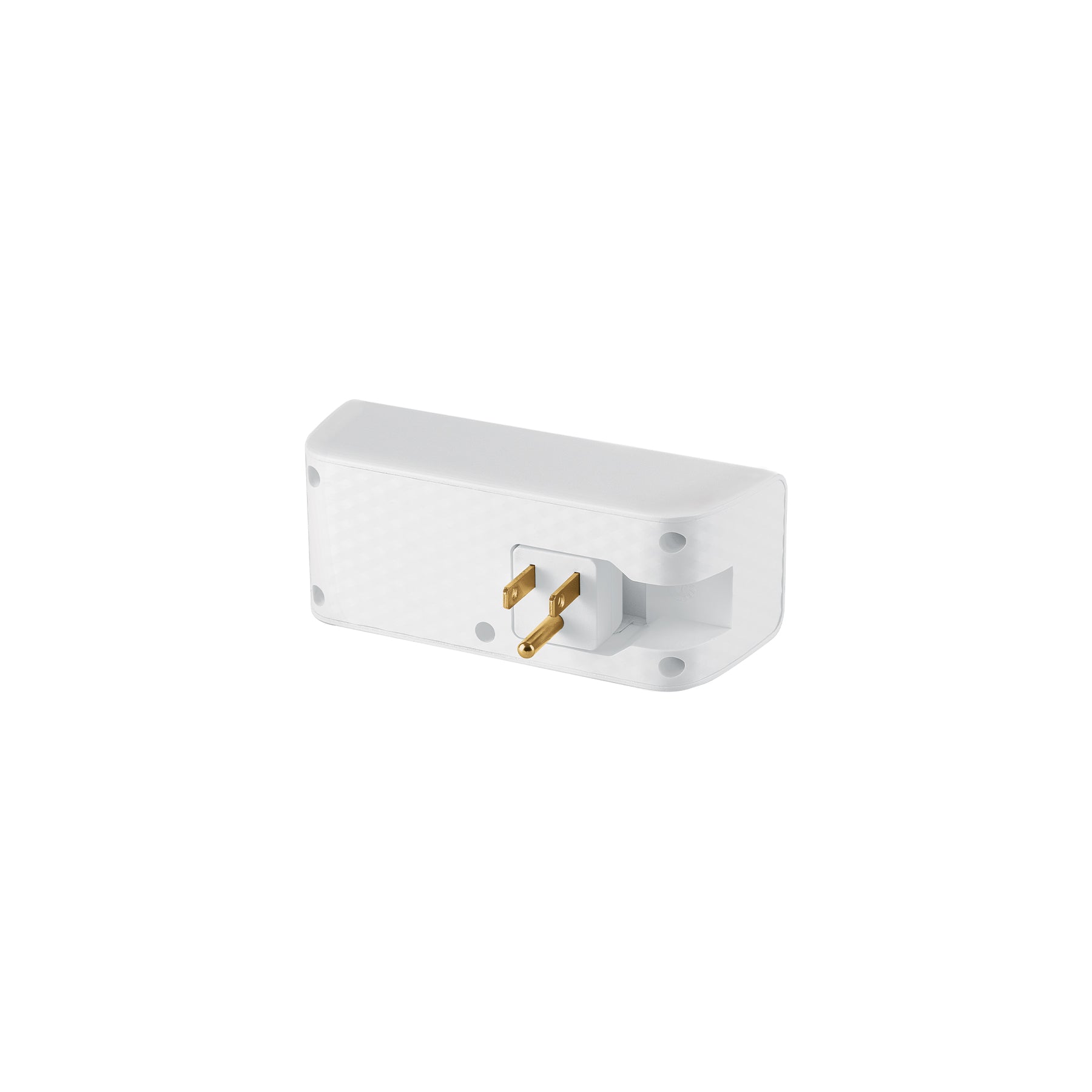 Multicontacto de pared, 490 Joules, 3 contactos y 2 USB A+C