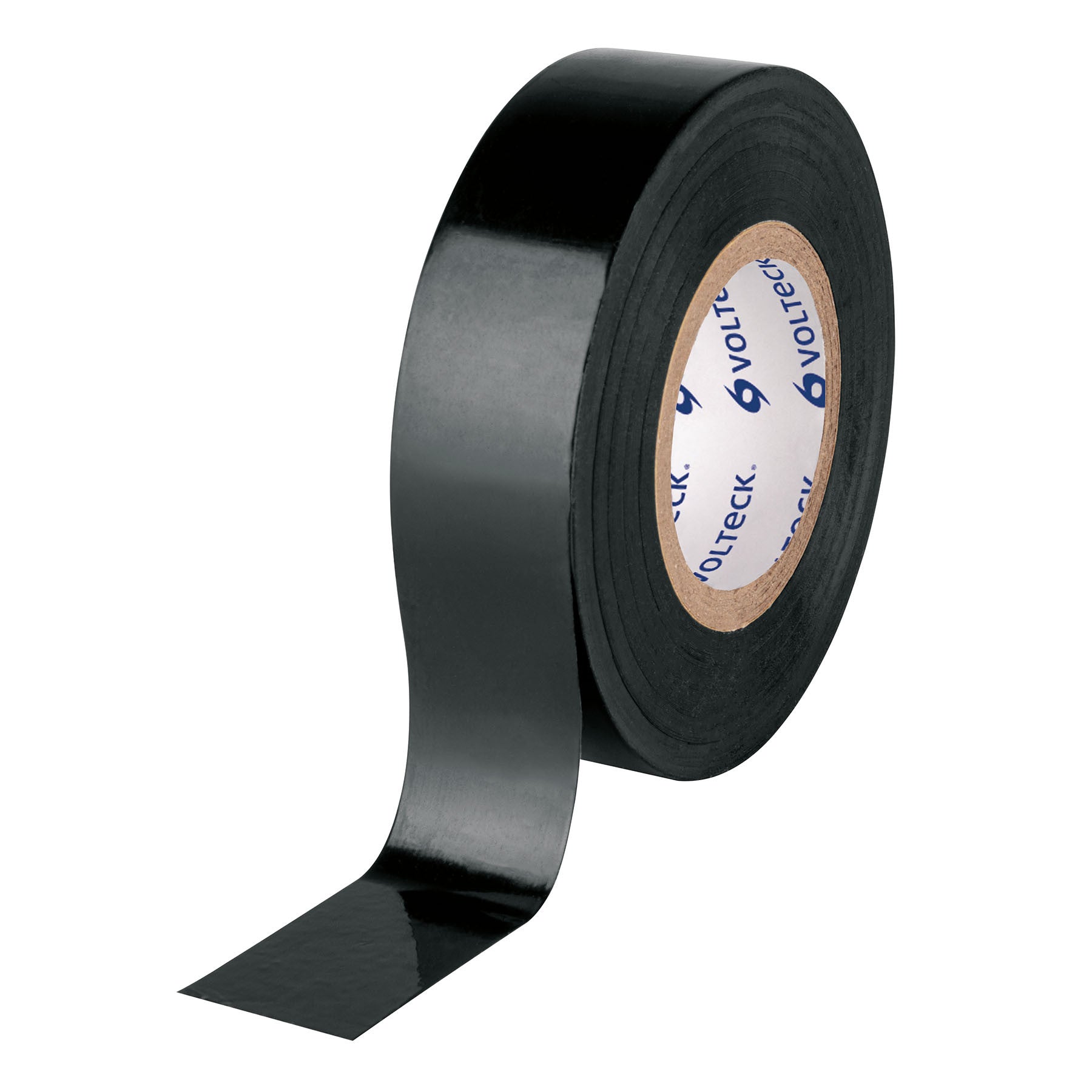 Cinta de aislar de 18 m x 19 mm negra Volteck
