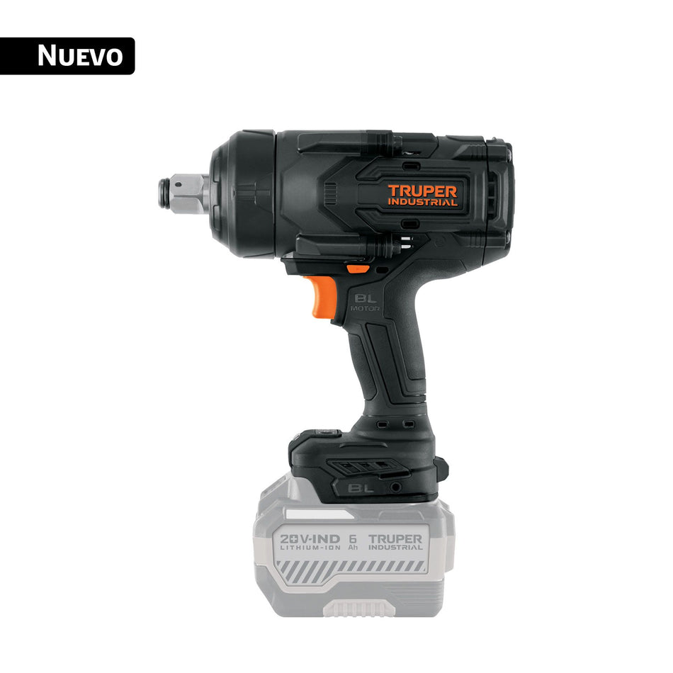 Llave de impacto 3/4", 20V, 1300Nm, s/accesorios, INDUSTRIAL
