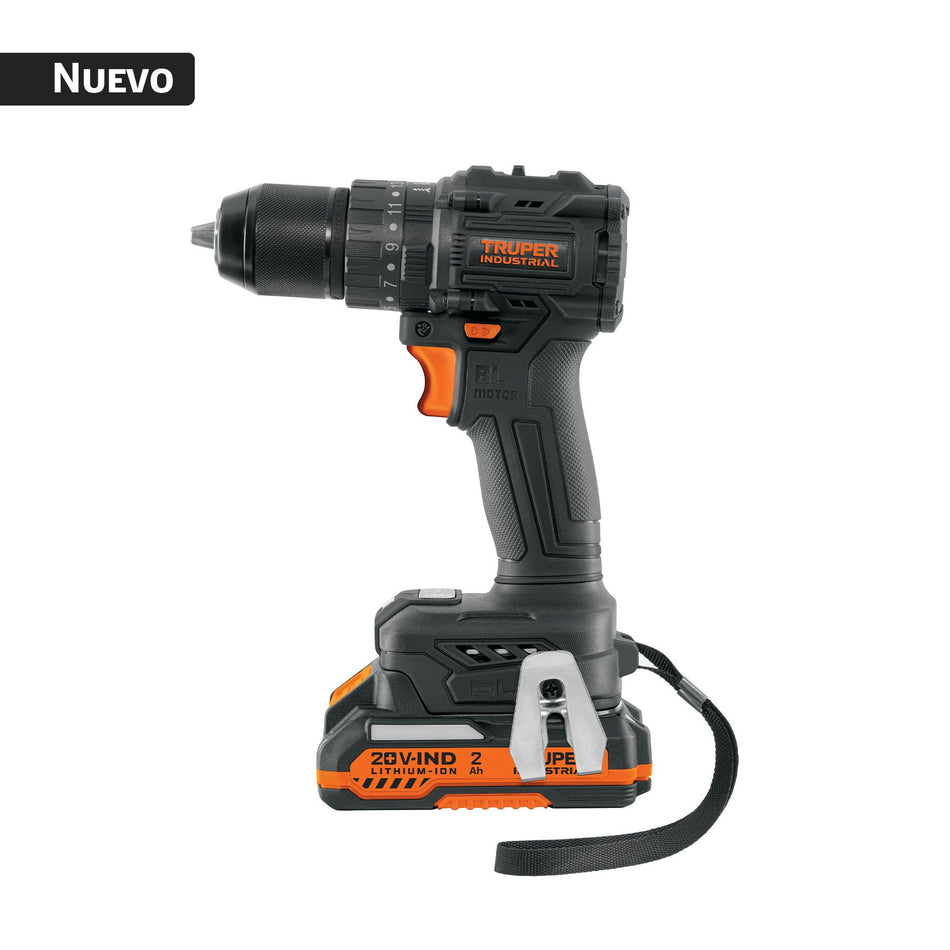 Rotomartillo/destornillador 1/2", 20V, 70Nm, 1 batería 2Ah