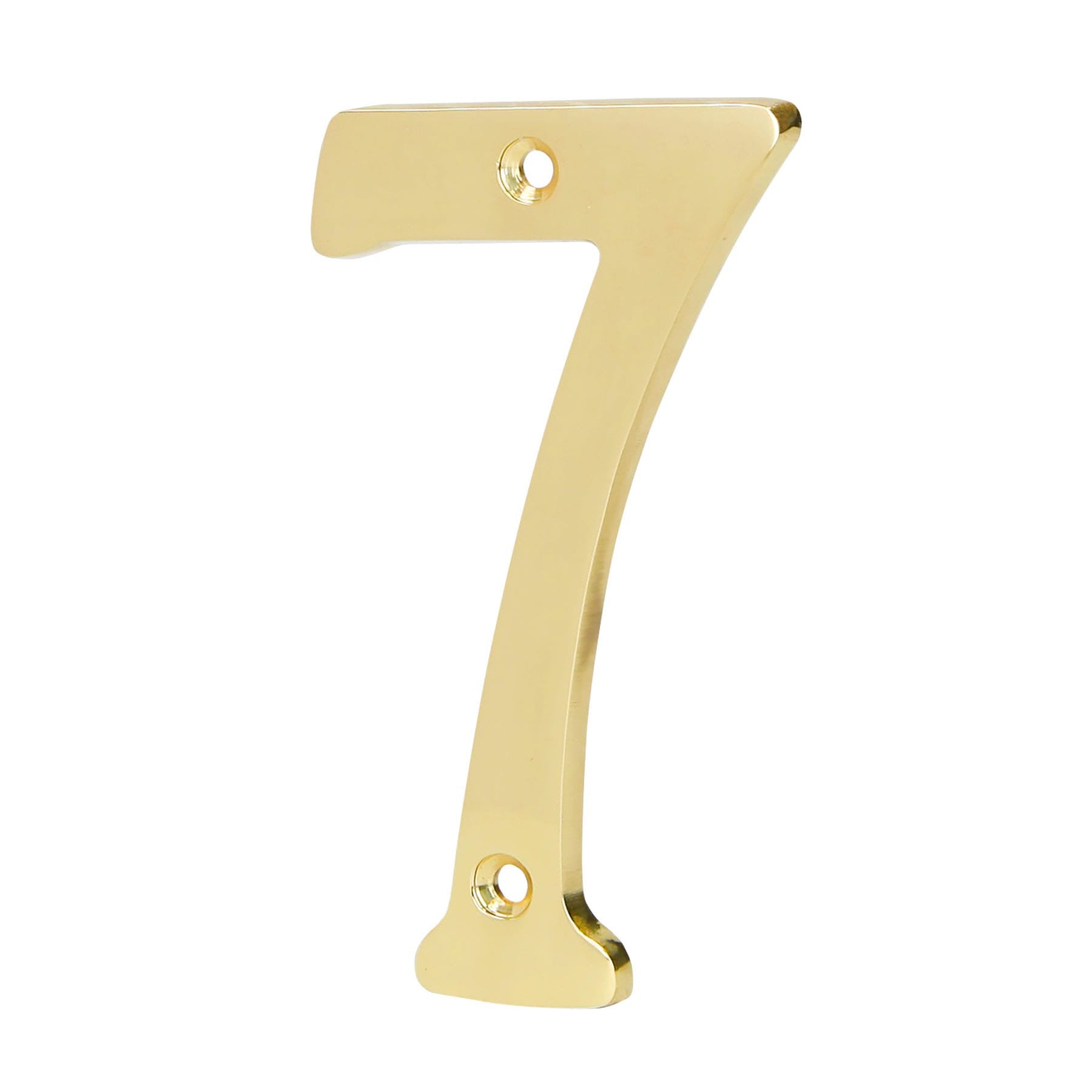 Número 7 de latón sólido 4', HERMEX