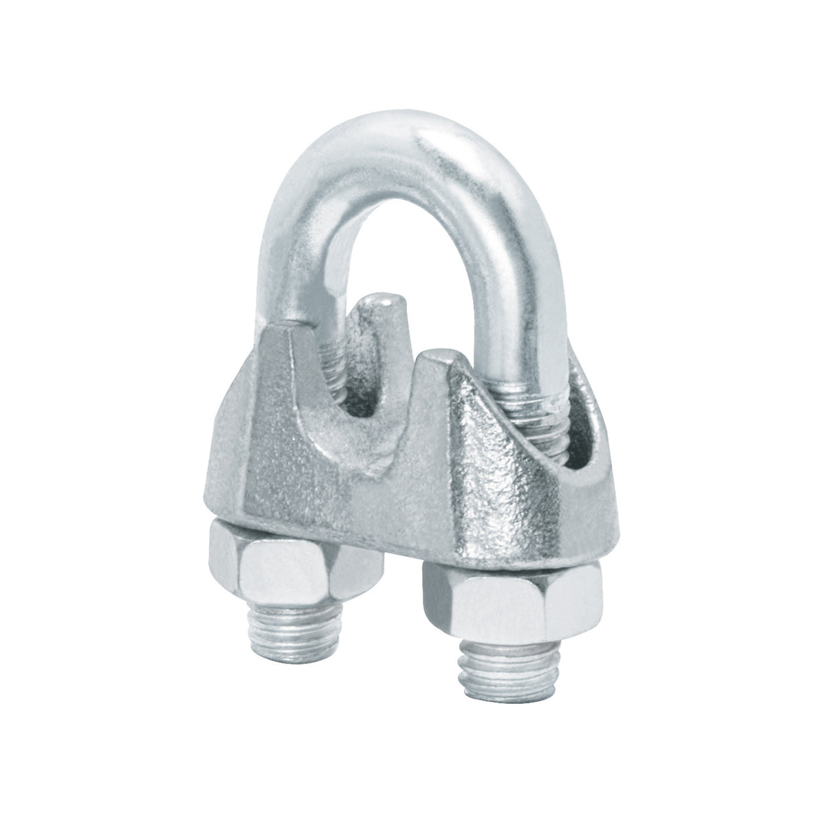 Blisternudo (perro) de hierro p/cable de FIERO 1/2"