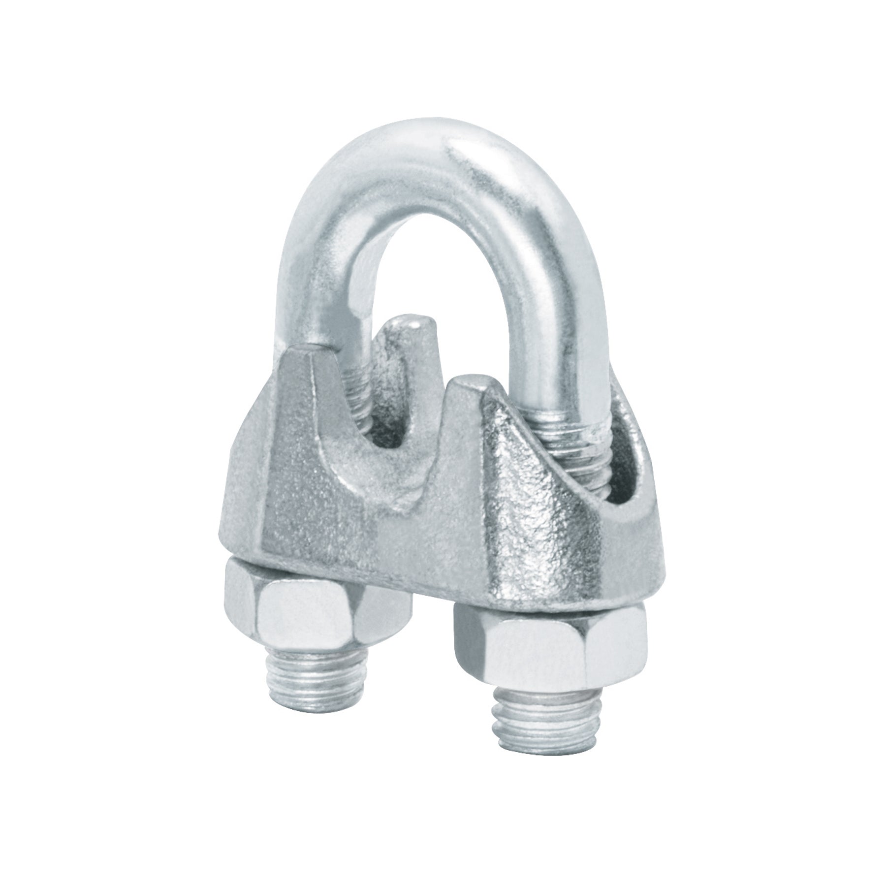 Blisternudo (perro) de hierro p/cable de FIERO 1/2"