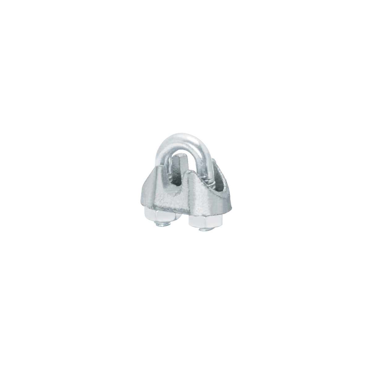 Blisternudos (perros) de hierro p/cable de FIERO 1/8"