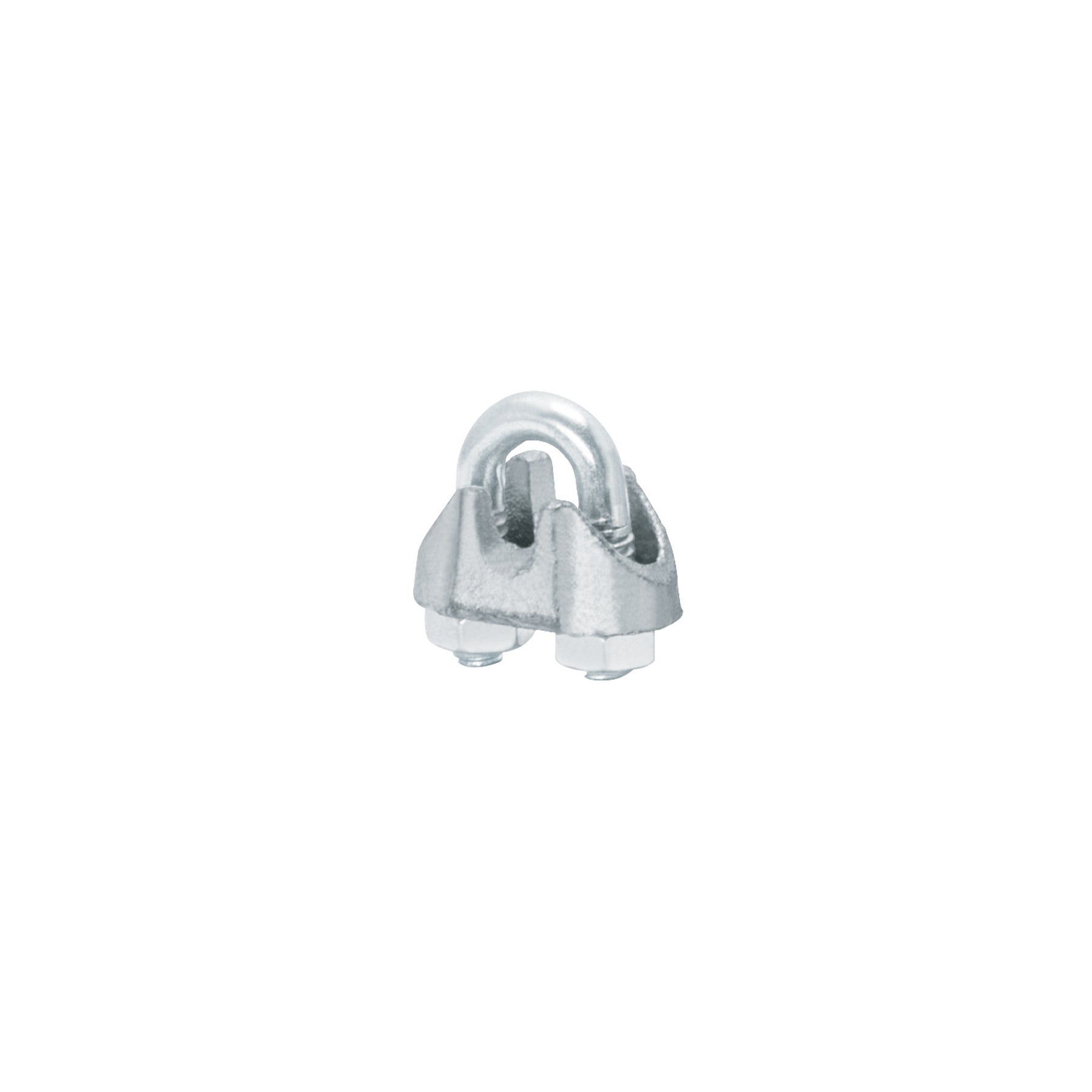 Blisternudos (perros) de hierro p/cable de FIERO 1/8"