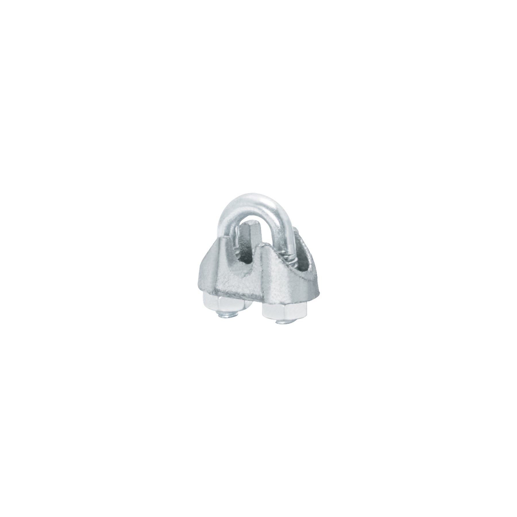 Bolsanudos (perros) de hierro p/cable de FIERO 1/8"
