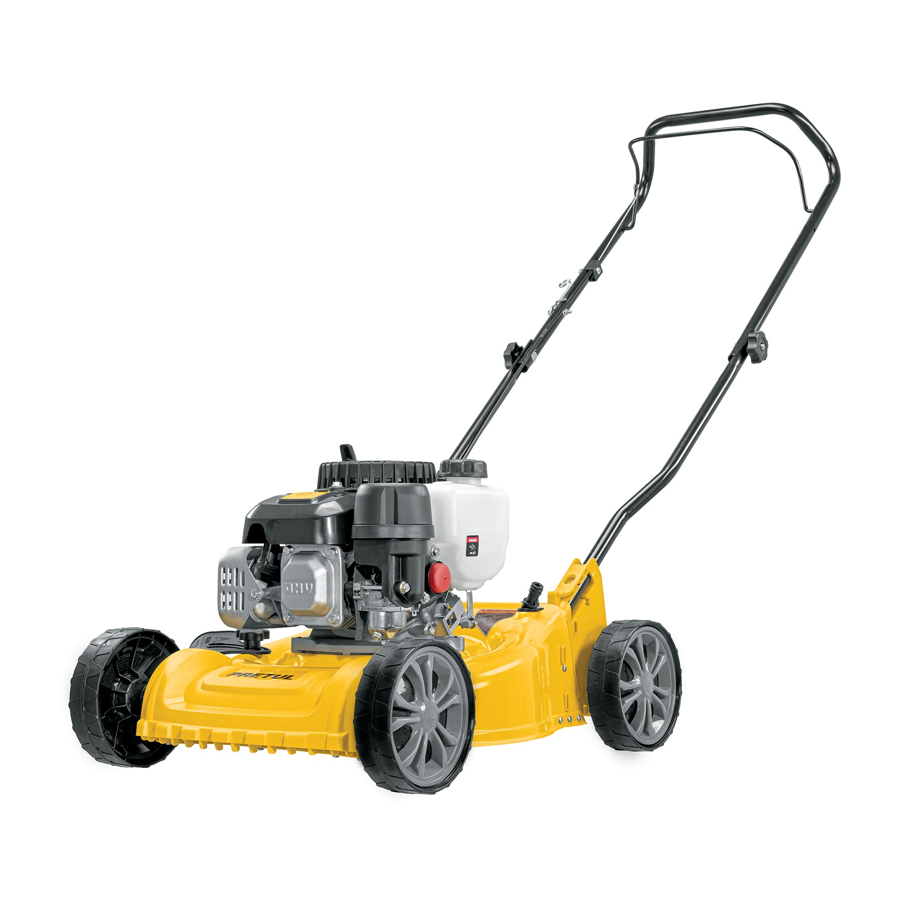 Podadora con motor a gasolina de 3 HP 16" de corte Pretul