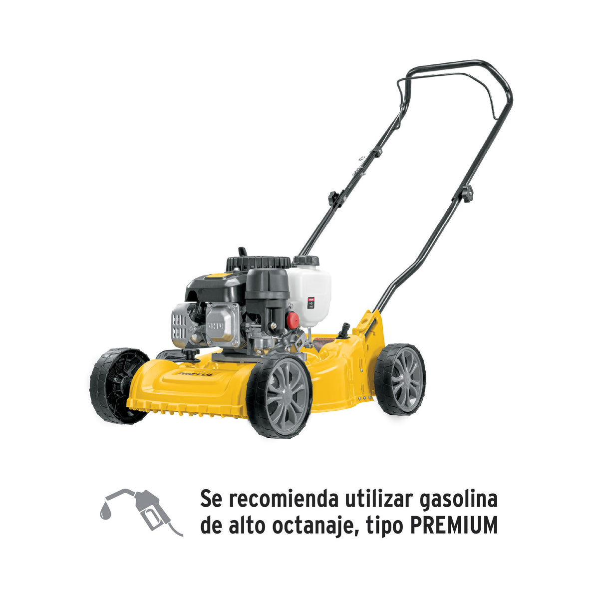 Podadora con motor a gasolina de 3 HP 16" de corte Pretul
