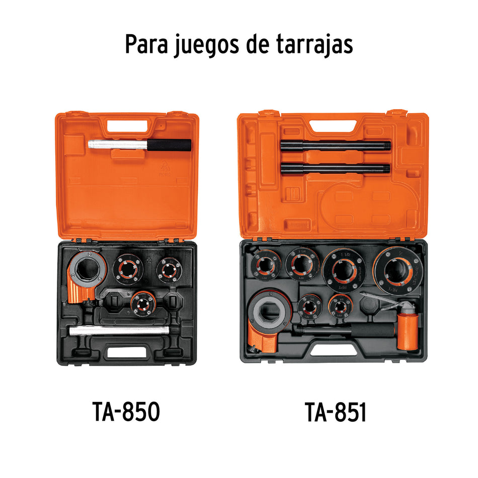 Juego de 4 peines 1-1/2' para tarrajas TA-850 y TA-851 1/2'