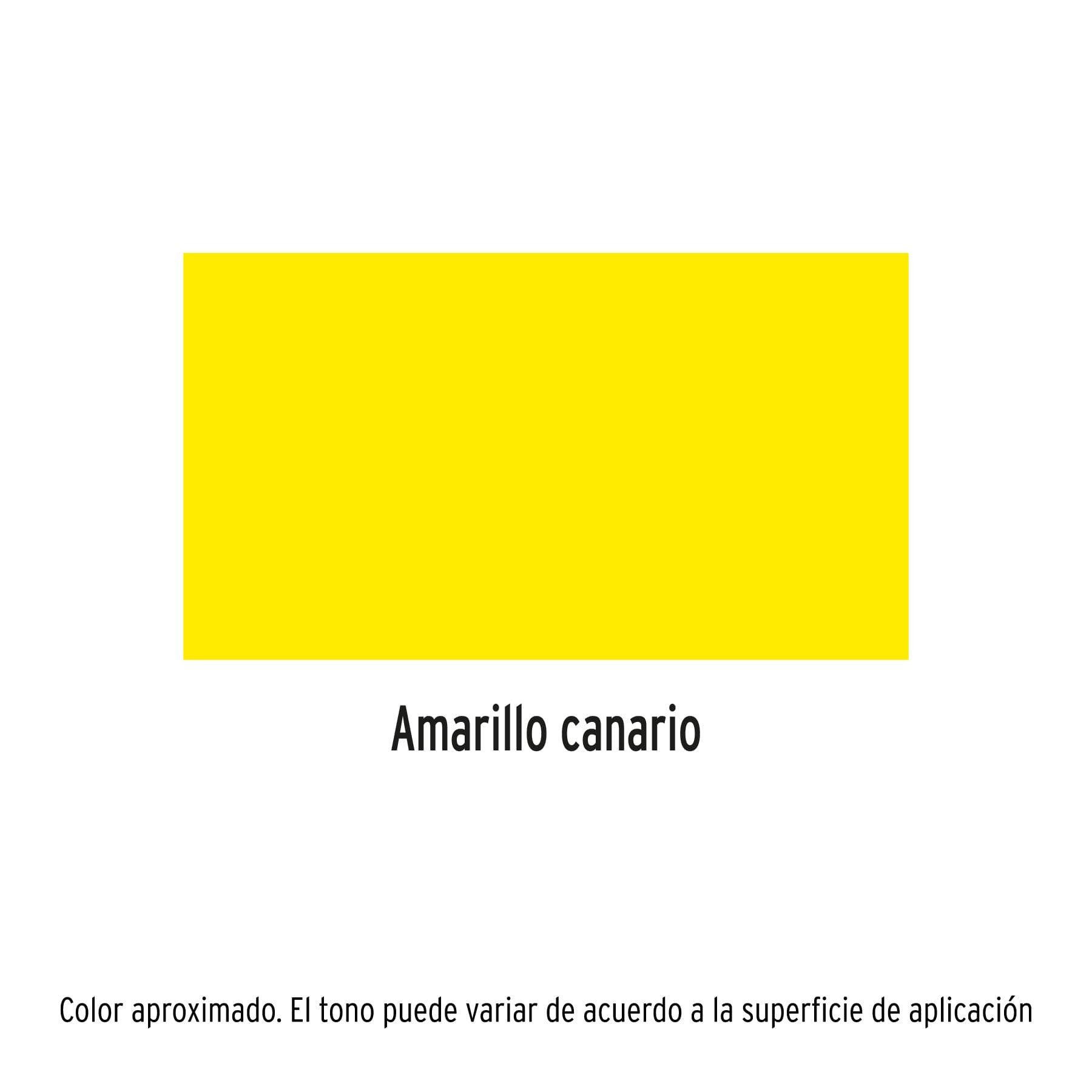Pintura en aerosol, amarillo canario, bote tradicional,400ml