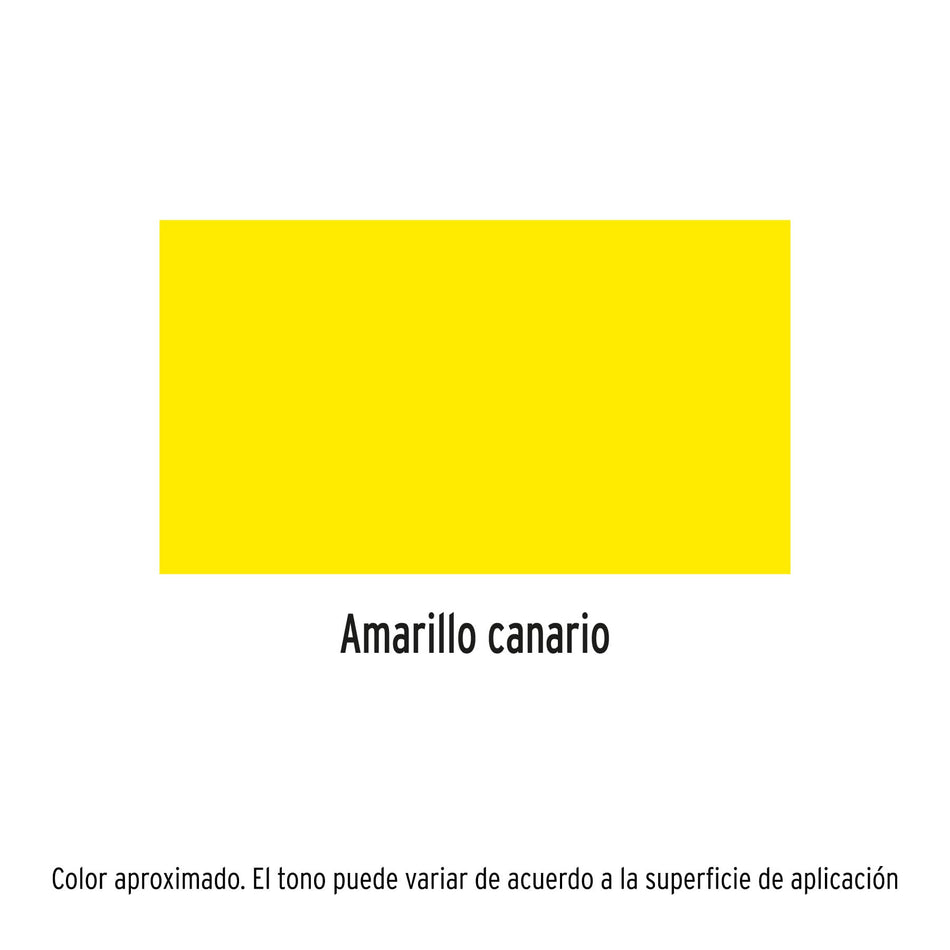 Pintura en aerosol, amarillo canario, bote tradicional,400ml