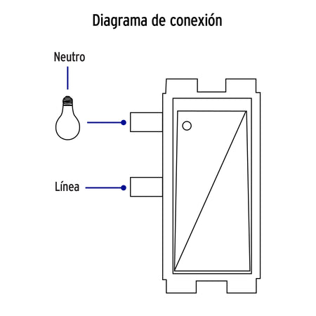 Placa armada 2 interruptores sencillos plata, línea Italiana