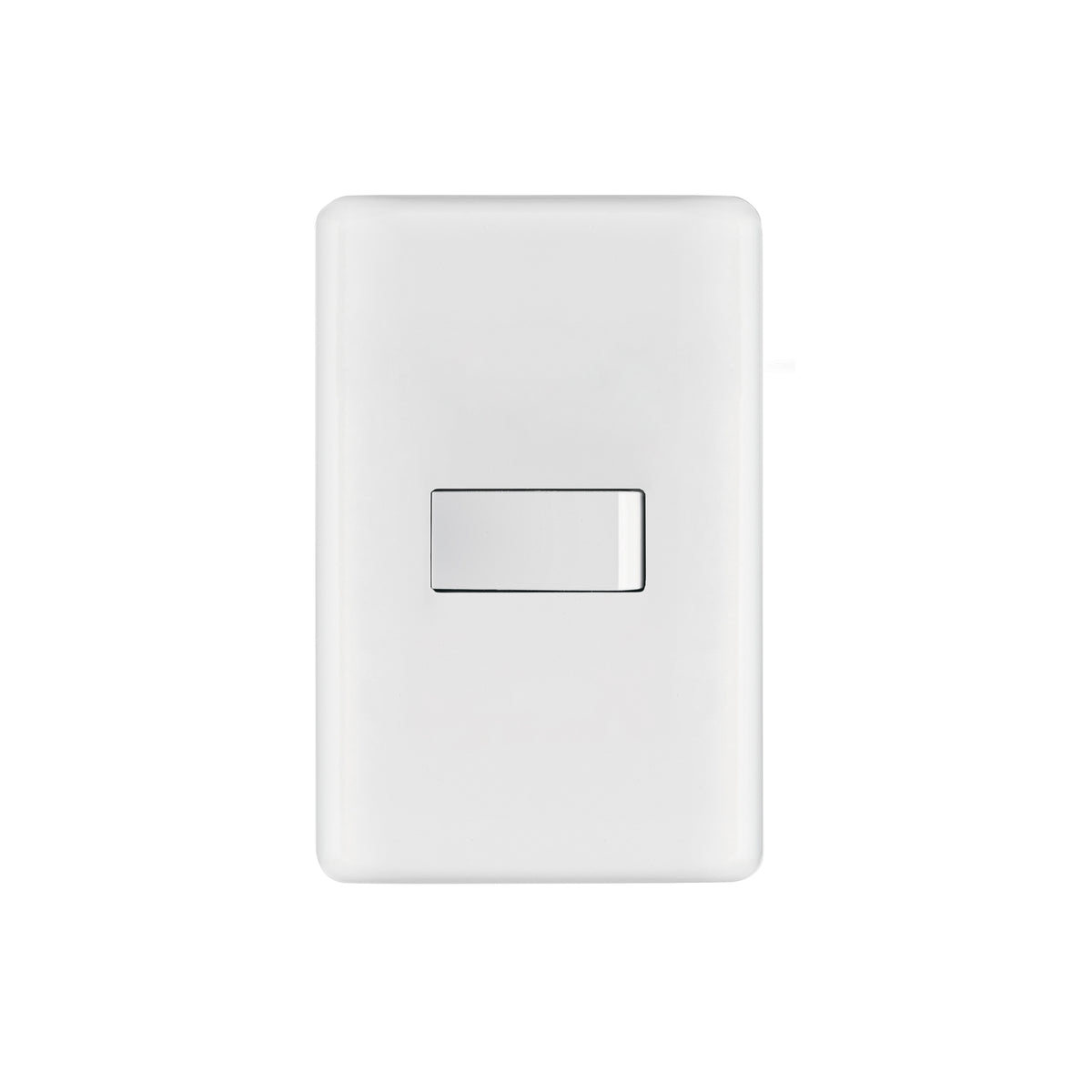 Placa armada con 1 interruptor sencillo Volteck Basic